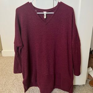 Maroon Sweater